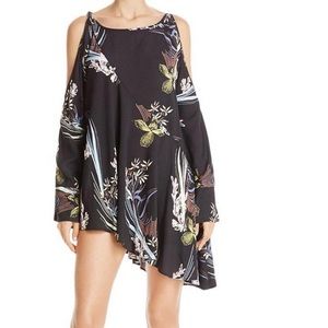 Free People Dresses Free People Clear Skies Cold Shoulder Tunic Dress
